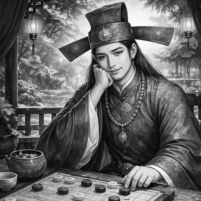 Chơi cờ với Trạng Quỳnh